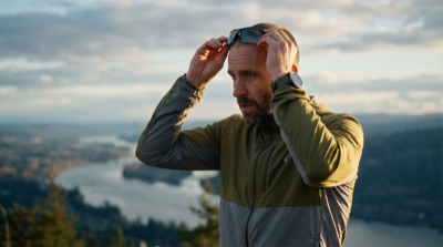 Active man outdoors — vitality